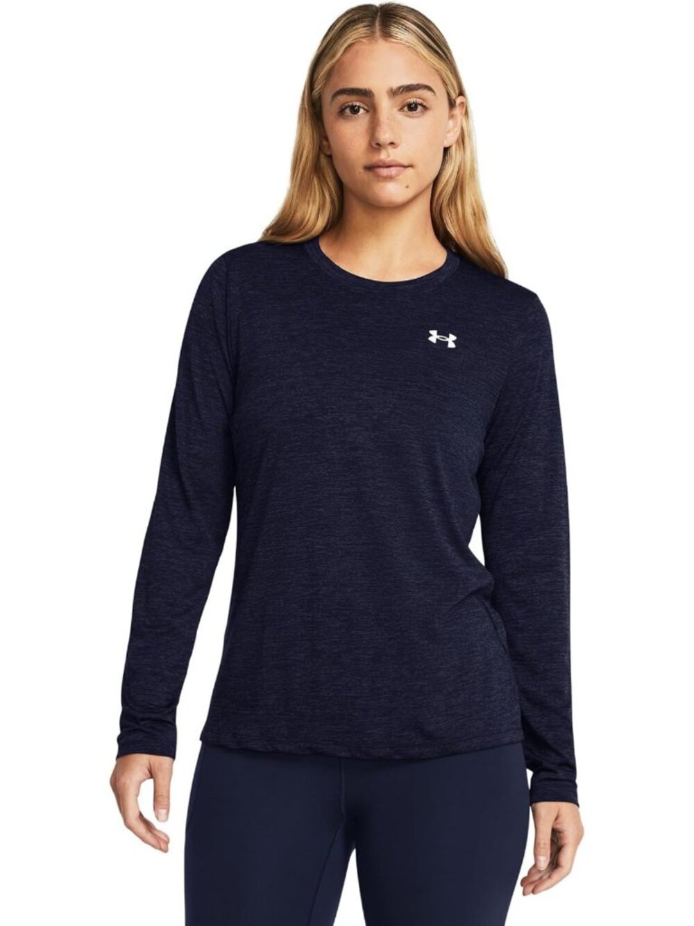 Tech Twist Long Sleeve Crew Shirt - Lightweight, Moisture-Wicking, Casual Wear